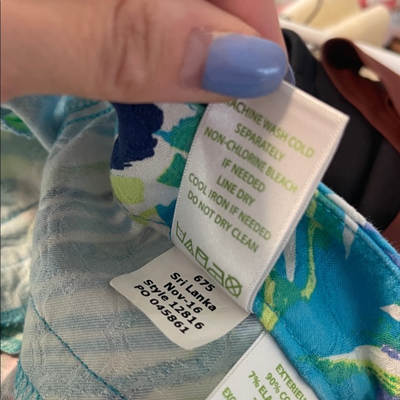 Lilly Pulitzer‎ Kelly Skinny Ankle Pant Size 0 - Picture 6 of 6